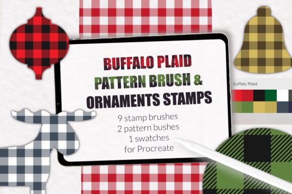 Download Buffalo Plaid Christmas Procreate - Christmas Collection