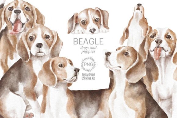 Download Beagle Christmas Halloween + Patterns - Christmas Collection