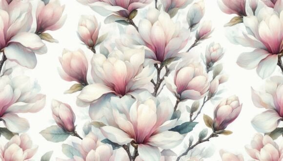 Download Magnolia Fabric Print - Fabric print Collection