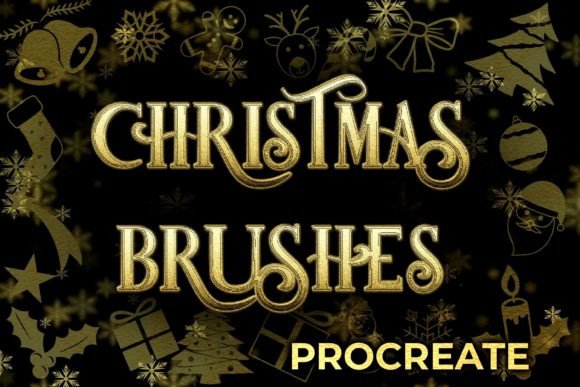 Download Christmas Elements Brushes - Procreate - Christmas Collection