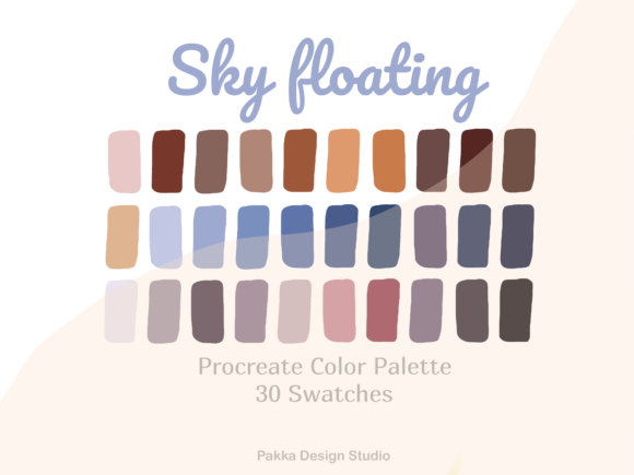 Download Christmas Color Palette Procreate Sky - Christmas Collection